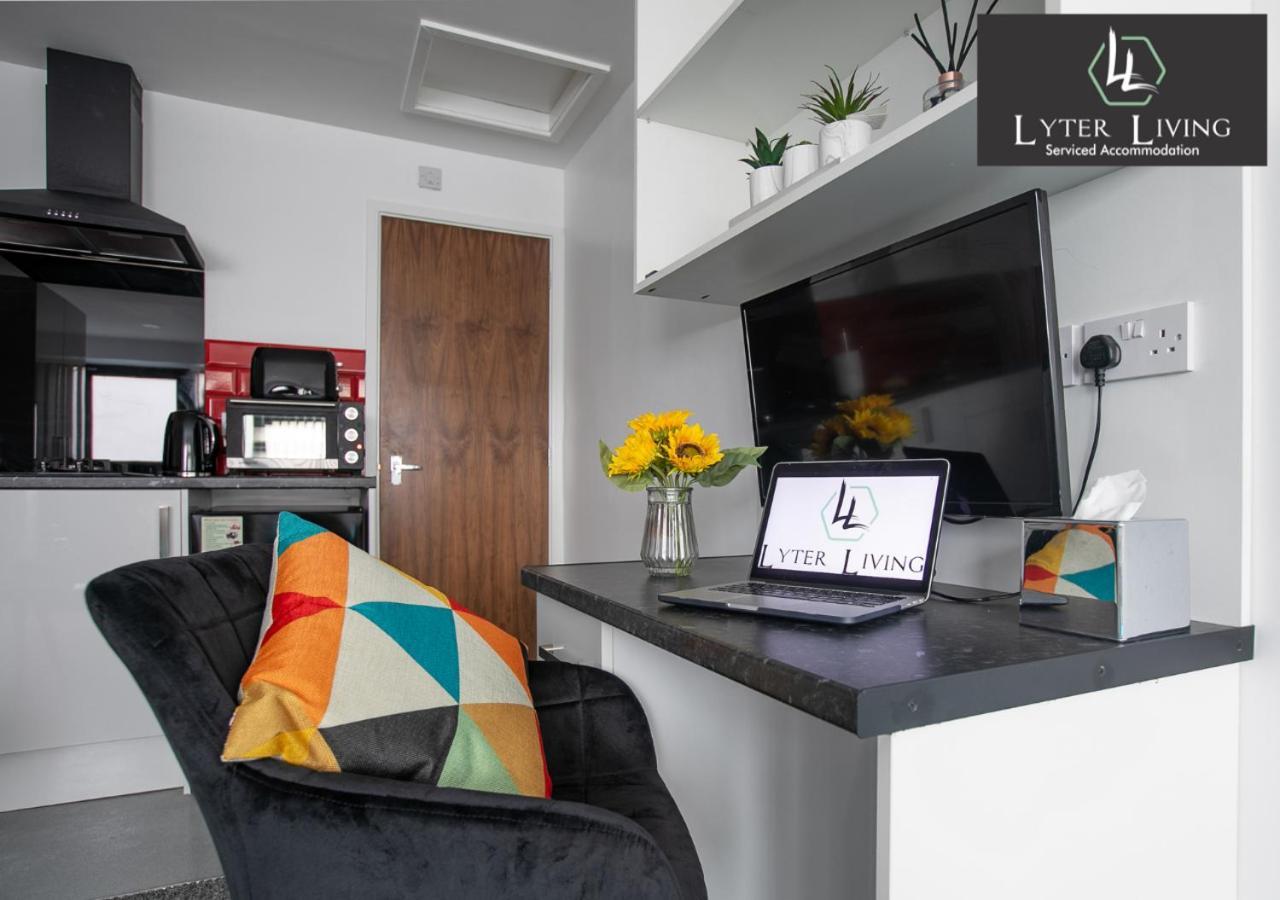 Studio Apartments By Lyter Living Desks & Wifi - Monthly Stays Available Leicester Dış mekan fotoğraf