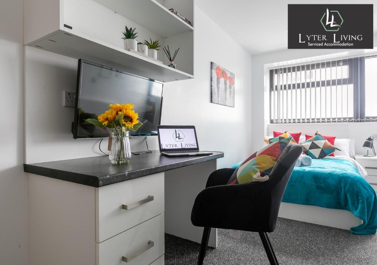 Studio Apartments By Lyter Living Desks & Wifi - Monthly Stays Available Leicester Dış mekan fotoğraf